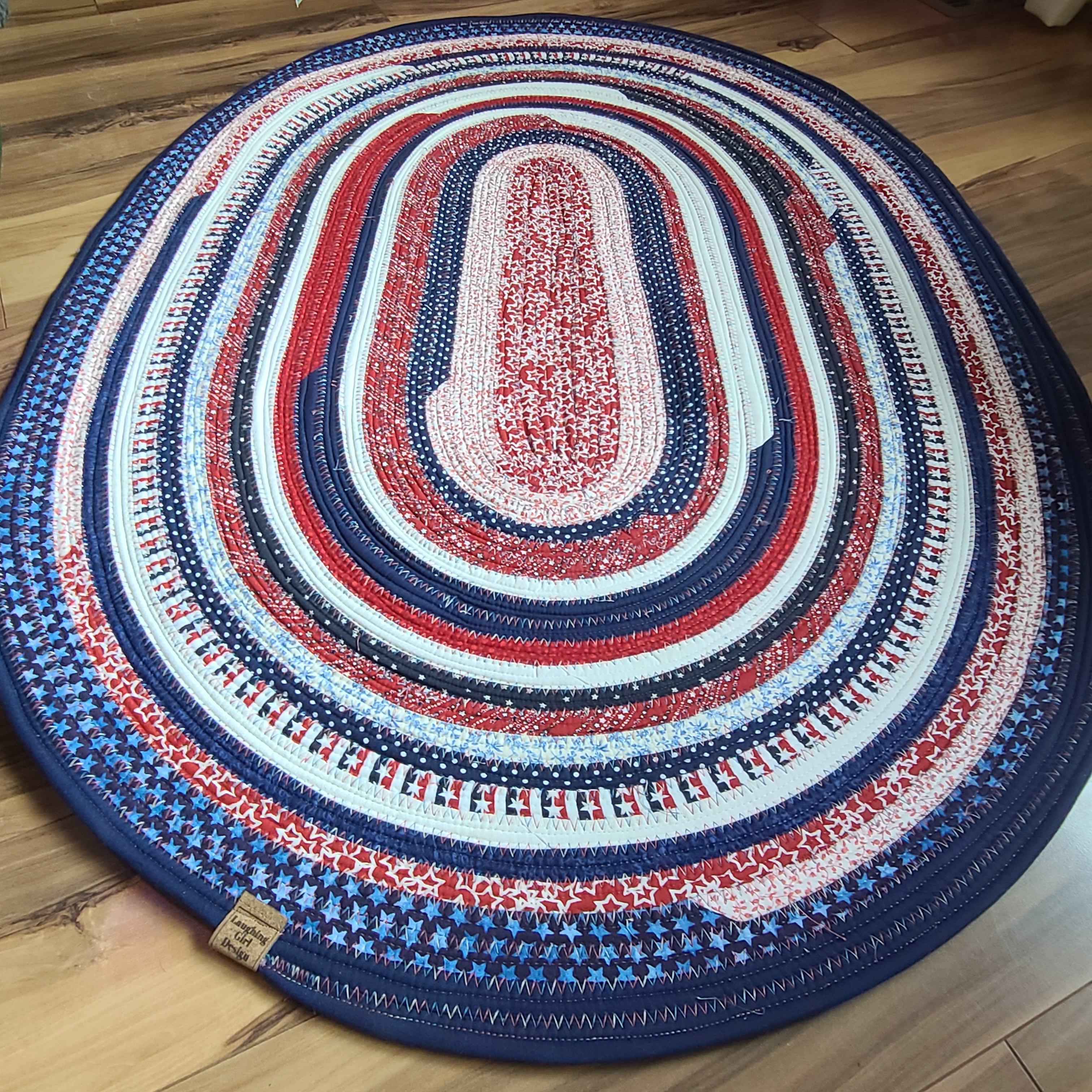 Patriotic Jelly Roll rug