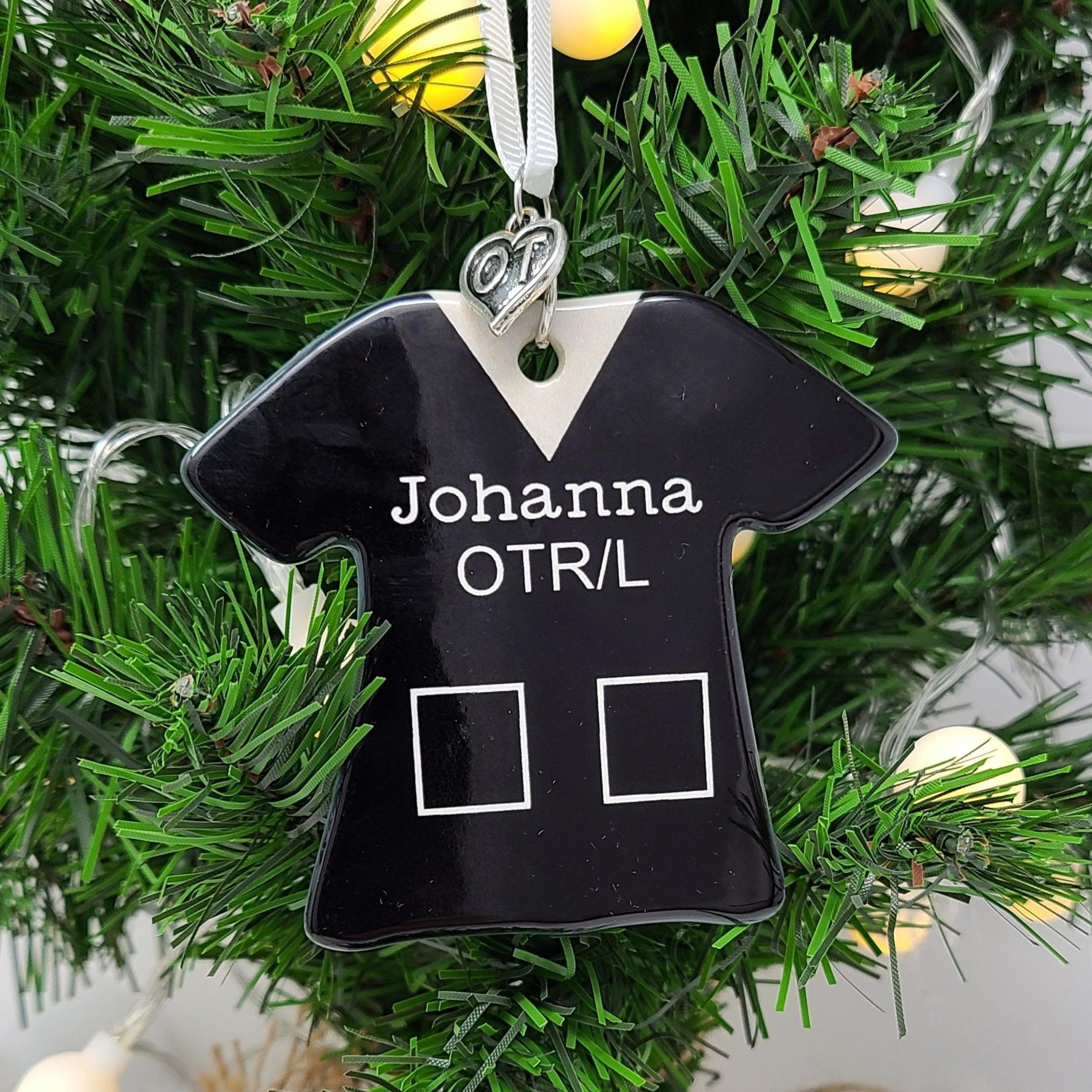Occupational Therapist ornament, personalized OTR/L ornament, OT ornament, gift for Occupational Therapist
