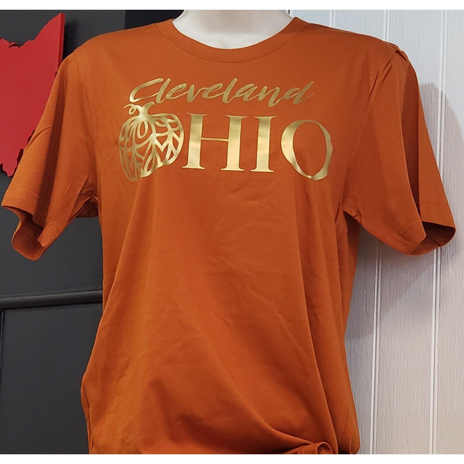 Cleveland Ohio Pumpkin T Shirt